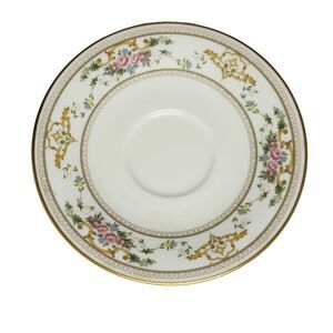 Vintage Royal Doulton ALTON Saucer 6" Fine Bone China England 1978 Roses H 5055